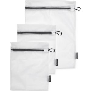Brabantia Waszakjes - 2 maten - Set van 3 - White / Grey