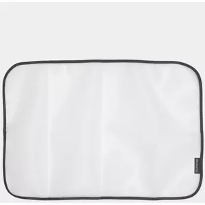 Super Soft 5 Turbo-strijkplankovertrek, 110 x 30 cm, winnaar uit Duitsland, Öko-Tex katoenen bekleding, sneller met thermoreflectie, 5 maten, EasyFit Spanner, M, oppervlak 108-115x30-35cm