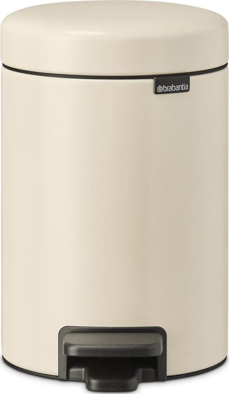 Brabantia - NewIcon - Prullenbak - Soft Beige - 3 Liter - Kunststof Binnenemmer