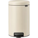 Brabantia NewIcon Prullenbak - Soft Beige - 12 Liter - Kunststof Binnenemmer