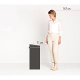 Brabantia - Touch Bin - Prullenbak - Soft Beige - 30 Liter