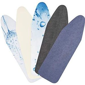 Brabantia Strijkplankhoes Toplaag, 2mm Schuimlaag, Neutral Mixed, Strijkplank B (124 x 38 cm)