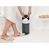 Brabantia NewIcon Prullenbak 3 liter Mineral Infinite Grey