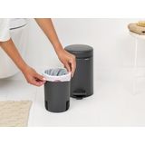 Brabantia NewIcon Prullenbak 3 liter Mineral Infinite Grey