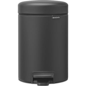 Brabantia NewIcon Prullenbak 3 liter Mineral Infinite Grey