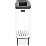 Brabantia - Bo Hi Wasmand - 2 x 45 l - 2 Vakken - Wit