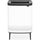 Brabantia - Bo Hi Wasmand - 2 x 45 l - 2 Vakken - Wit