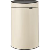 Brabantia - Touch Bin - Prullenbak - Soft Beige - 40 l