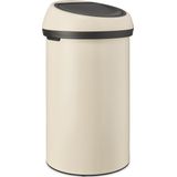 Brabantia - Touch Bin - Prullenbak - Soft Beige - 60 Liter