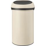 Brabantia - Touch Bin - Prullenbak - Soft Beige - 60 Liter