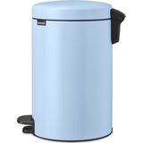 Brabantia NewIcon Prullenbak - 12 liter - Dreamy Blue