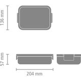 Brabantia Make & Take Lunchbox Medium Kunststof Light Grey
