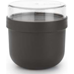 Brabantia Make & Take Yoghurt Beker To Go 0,5 l Kunststof Dark Grey