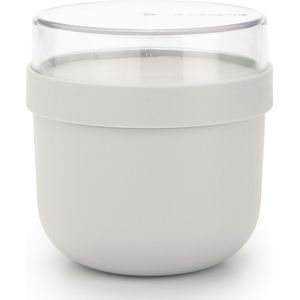 Brabantia Make & Take Yoghurt Beker To Go - 0,5 l - Kunststof - Light Grey