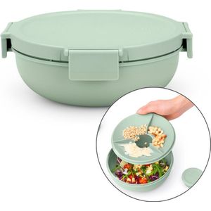 Brabantia Make & Take Salade Lunchbox To Go 1,3 l Kunststof Jade Green