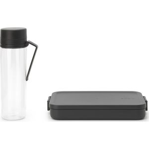 Brabantia Make & Take Breakset 2-delig - Kunststof - Dark Grey
