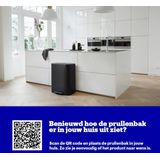 Brabantia - Bo Prullenbak - 60 Liter - Matt Black - Pedaalemmer