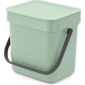 Brabantia Sort & Go Aanrecht Afvalbakje 3 liter Jade Green