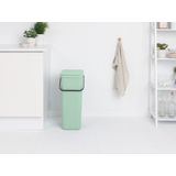 Brabantia - Sort & Go - Prullenbak - Jade Green - 40 Liter