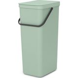 Brabantia - Sort & Go - Prullenbak - Jade Green - 40 Liter