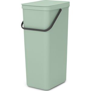 Brabantia - Sort & Go - Prullenbak - Jade Green - 40 Liter