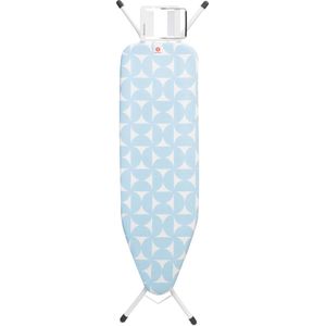 Brabantia Strijkplank B - met Strijkijzerhouder - 124 x 38 cm - Fresh Breeze