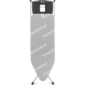 Brabantia Steam Control Strijkplank C - met Stoomunitdrager - 124 x 45 cm