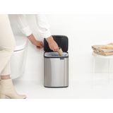 Brabantia - Bo Prullenbak - 7 Liter - Matt Steel - Fingerprint Proof