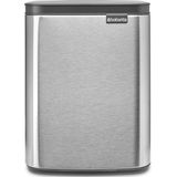 Brabantia - Bo Prullenbak - 7 Liter - Matt Steel - Fingerprint Proof