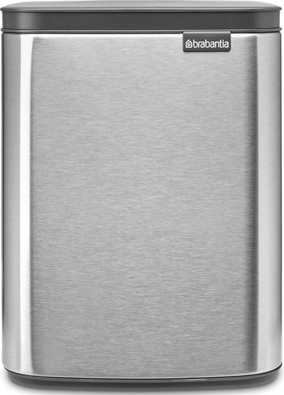 Brabantia - Bo Prullenbak - 7 Liter - Matt Steel - Fingerprint Proof