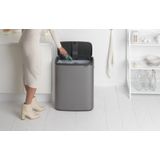 Brabantia - Bo Touch Bin - Prullenbak - Platinum - 60 Liter