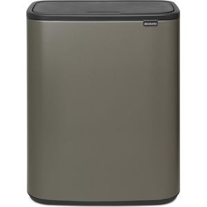 Brabantia - Bo Touch Bin - Prullenbak - Platinum - 60 Liter