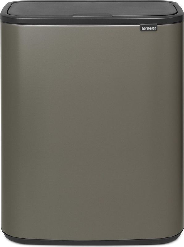 Brabantia - Bo Touch Bin - Prullenbak - Platinum - 60 Liter