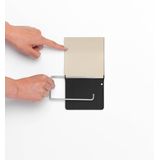 Brabantia - ReNew - WC Rolhouder - Soft Beige - Hangend - Zonder Boren