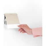 Brabantia - ReNew - WC Rolhouder - Soft Beige - Hangend - Zonder Boren