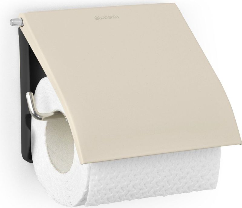 Brabantia - ReNew - WC Rolhouder - Soft Beige - Hangend - Zonder Boren