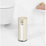 Brabantia ReNew - Reserverolhouder - Soft Beige - Vrijstaand - Capaciteit 3 Rollen