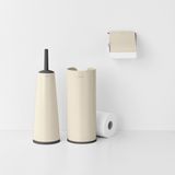 Brabantia - ReNew Toiletaccessoires Set - 3-delig - Soft Beige - Corrosiebestendig