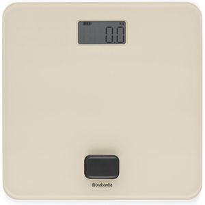 Brabantia ReNew Personenweegschaal Digitaal - geen Batterij nodig - Soft Beige