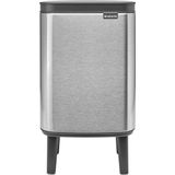 Brabantia - Bo Hi Prullenbak - 4 Liter - Matt Steel - Fingerprint Proof