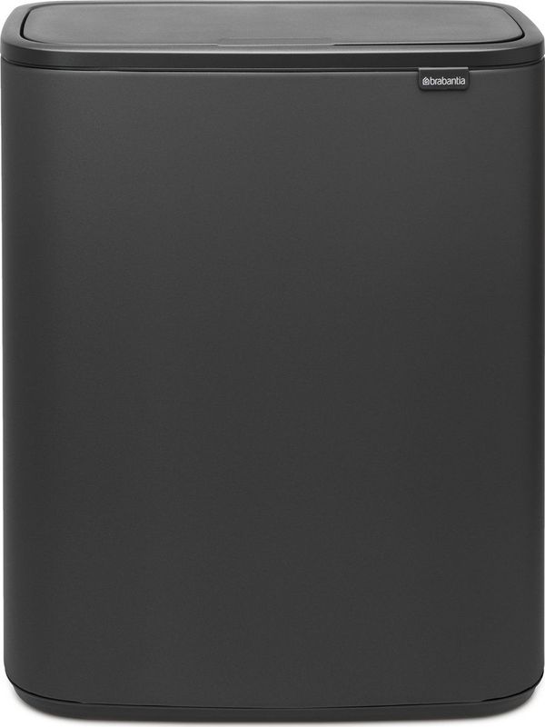 Brabantia - Bo Touch Bin - Prullenbak - Mineral Infinite Grey - 60 Liter