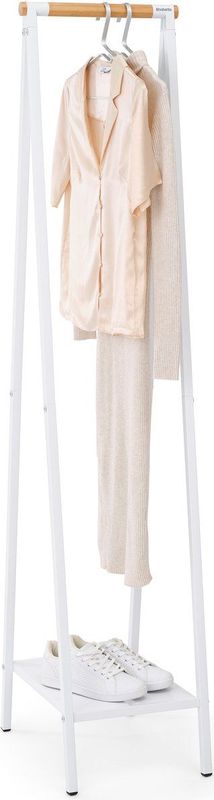 Brabantia - Linn Kledingrek Compact - White - Bamboe Roede - Ruimtebesparend