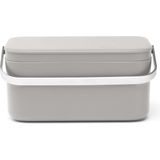 Brabantia SinkSide Afvalbakje Aanrecht - 1,8 liter - Mid Grey