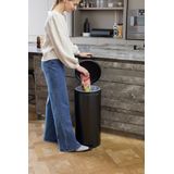 Brabantia - NewIcon - Prullenbak - Confident Grey - 30 Liter