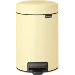 Brabantia NewIcon Prullenbak - 3 liter - Mellow Yellow