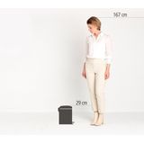 Brabantia - NewIcon Prullenbak - Mellow Yellow - 5 Liter - Stevige Pedaalemmer