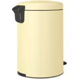 Brabantia - NewIcon - Prullenbak - Mellow Yellow - 20 Liter