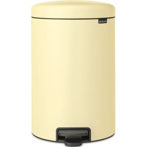 Brabantia - NewIcon - Prullenbak - Mellow Yellow - 20 Liter