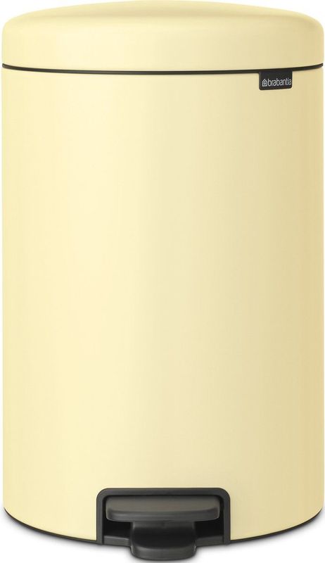 Brabantia - NewIcon - Prullenbak - Mellow Yellow - 20 Liter