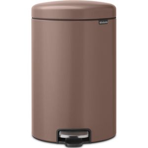 Brabantia - NewIcon - Pedaalemmer - Satin Taupe - 20 Liter